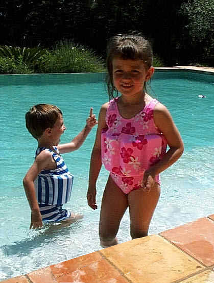 maillot de bain bouée fille